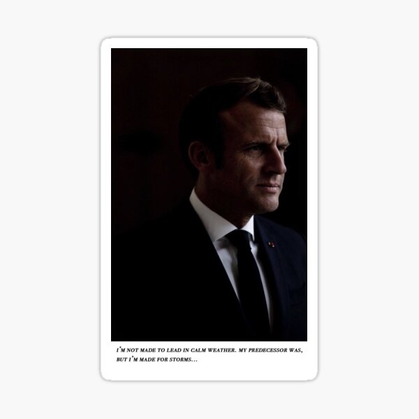 Emmanuel Macron Sticker