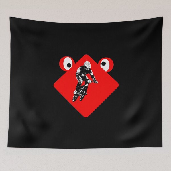 Item preview,  bmx red tile designed and sold by ricobarinas.