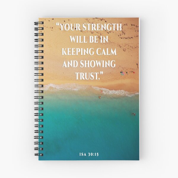 Item preview, JW Year Text, JW Year Text 2021, Jw Notebook, Jw Gift Idea, Jw Meeting Beach Water Ocean designed and sold by PioneerBros.