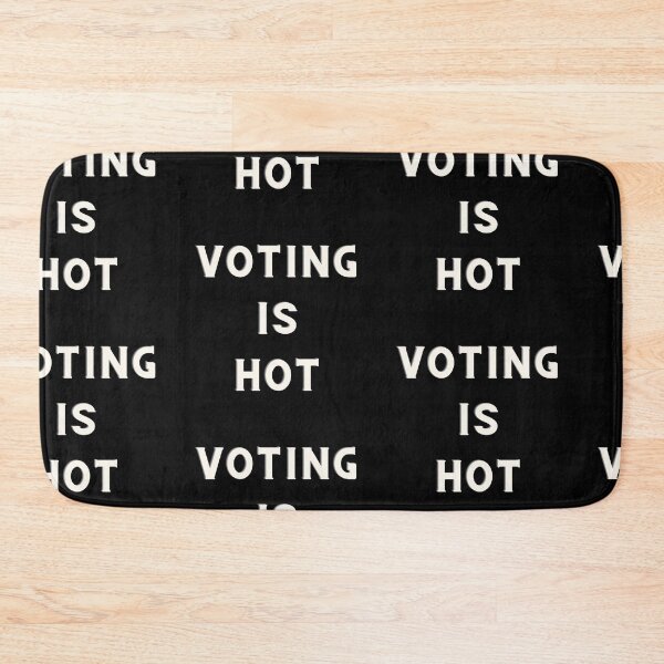 Item preview, Voting is Hot designed and sold by Imaginative Expressions⭐️ ⭐️ ⭐️ ⭐️ ⭐️.
