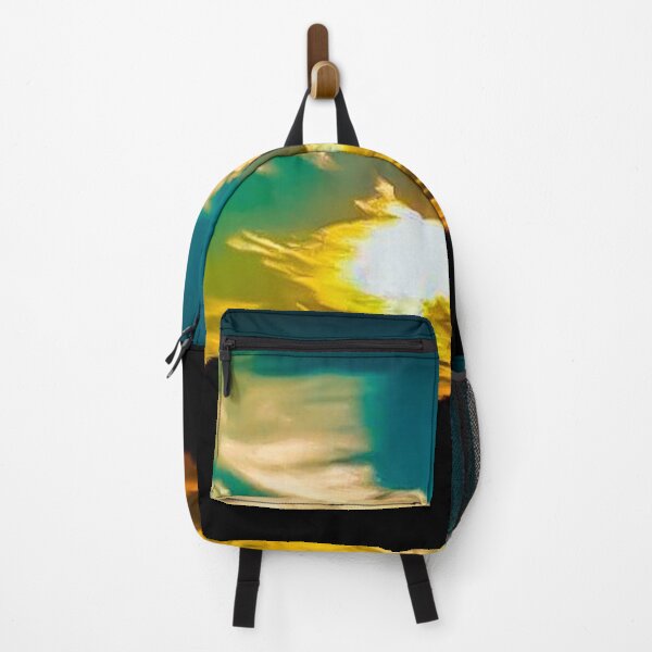 Item preview, Surreal Blue sky and Yellow Clouds lit by the Striking Sun designed and sold by Liz  Bajo Designs.