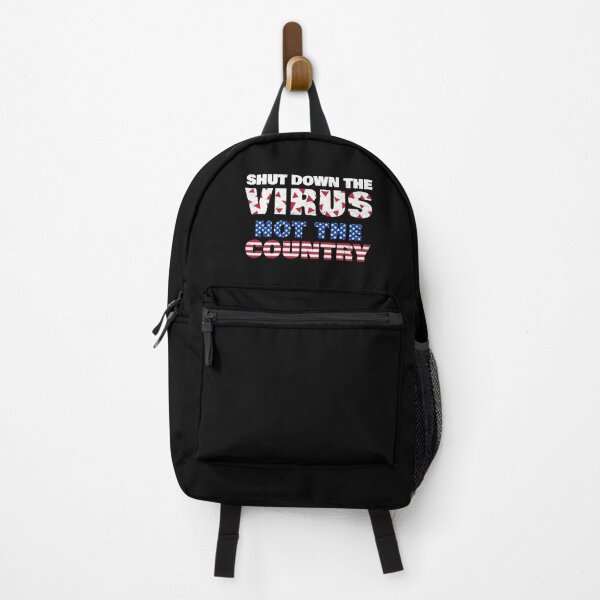 Item preview, Shut Down The Virus Not The Country designed and sold by bonmotto.