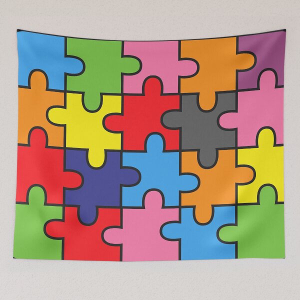Item preview, Jigsaw Puzzle Pattern designed and sold by dhajr.