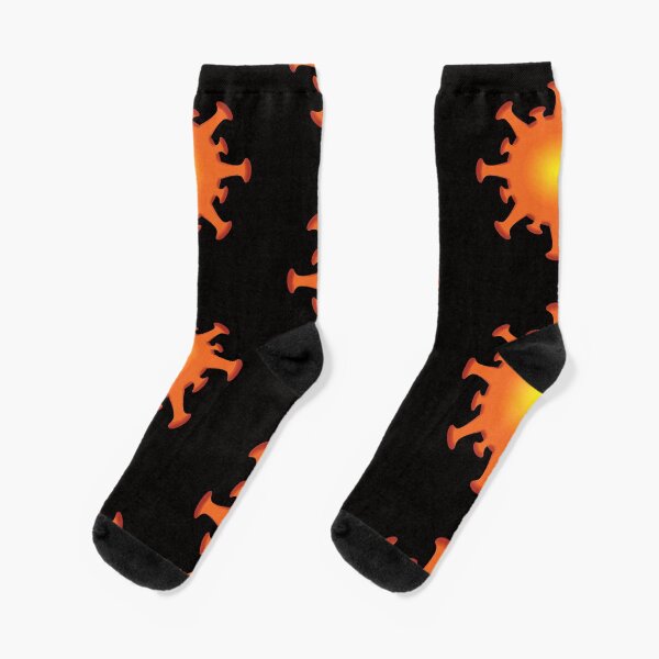 Halloween virus Socks