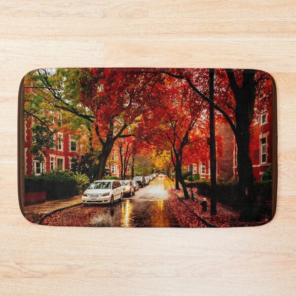 Item preview, Rainy Fall in Massachusetts  designed and sold by LudaNayvelt.