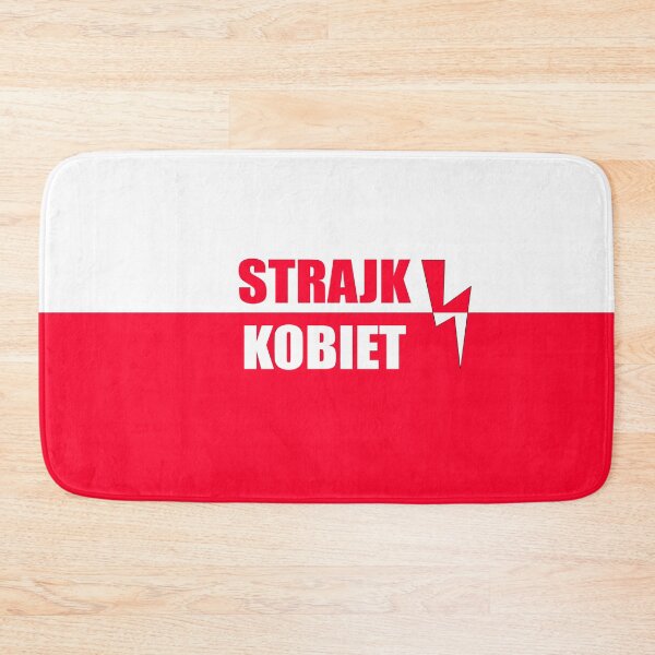 Item preview, Strajk Kobiet Poland Red Lightning Bolt designed and sold by oxoxoxo.