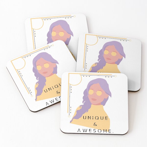 Item preview, Girl Woman Unique and Awesome designed and sold by LunaDesignsx.