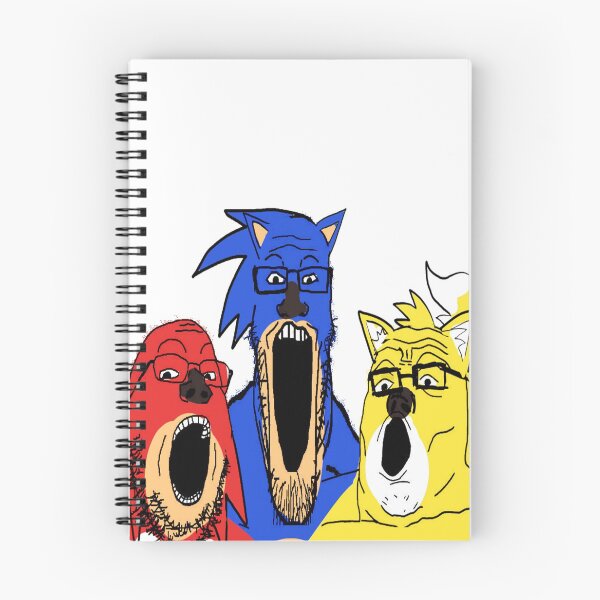 Item preview, SONIC THE CRINGEHOG KNUCKLES TAILS 4CHAN REDDIT KEANU REEVES  designed and sold by Rosko-.