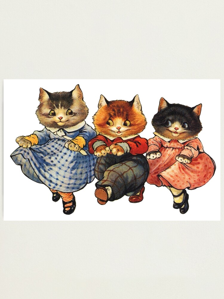 Cat Prints Stock Illustrations – 13,593 Cat Prints Stock