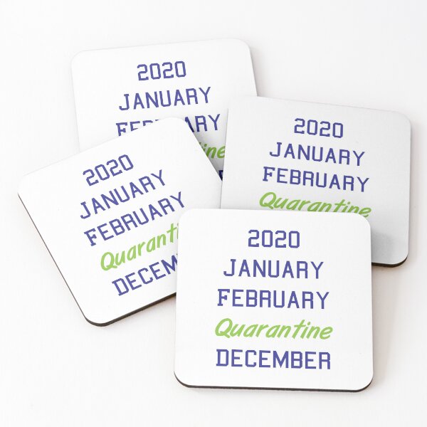 Item preview, 2020 January February Quarantine December designed and sold by MJLdesigns.