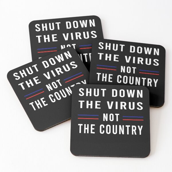 Item preview,  Shut down the virus not the country designed and sold by osamamohamad.