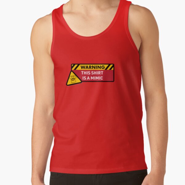 Warning: This Object is a Mimic (DnD) Tank Top
