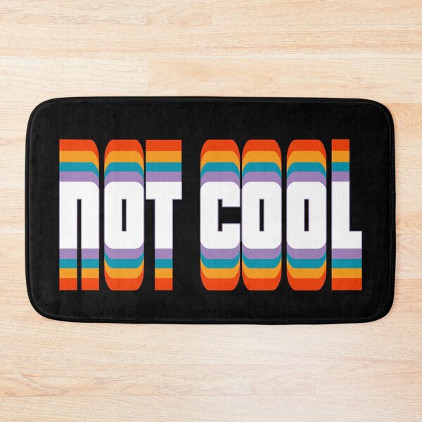Item preview, Not Cool V4-Retro Vintage Colors designed and sold by BLACKSUN-SHOP.