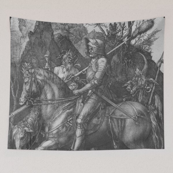 Item preview, Knight, Death and the Devil by Albrecht Dürer (1513) designed and sold by CleaViolet.