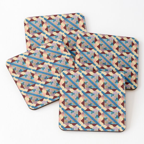 Item preview, Pink and Blue Pixels designed and sold by KDStout.