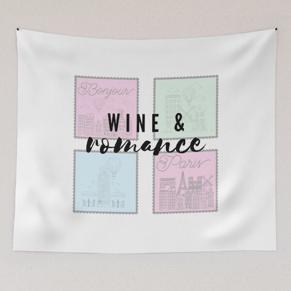 Item preview, Wine and Romance in France designed and sold by LunaDesignsx.