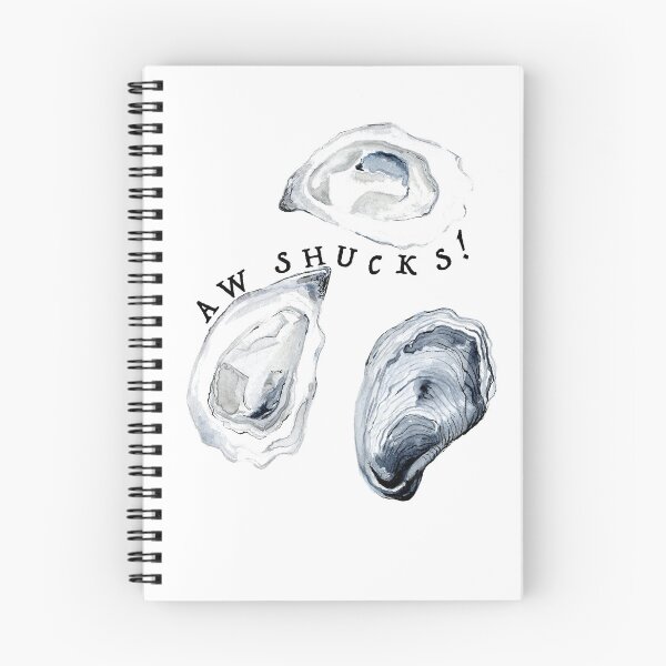 Item preview, Oyster Aw Shucks Cute Funny Watercolor designed and sold by InkyAnchorTees.