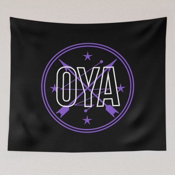Item preview, Yoruba African Goddess Veve Orisha Oya print designed and sold by jakehughes2015.