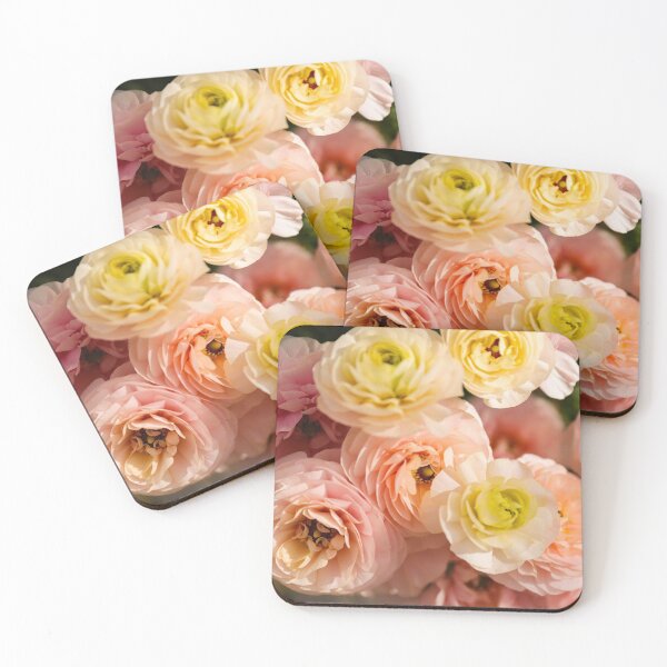 Item preview, Ranunculus Peach Flowers designed and sold by ppddesigns.