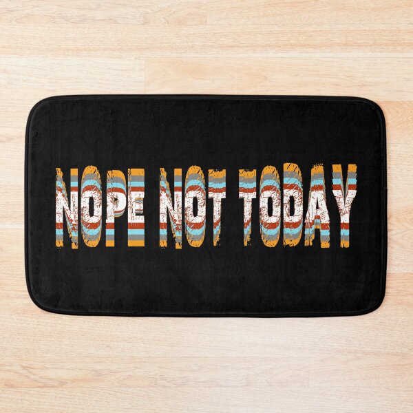 Item preview, Nope Not Today-Retro Vintage Colors designed and sold by BLACKSUN-SHOP.