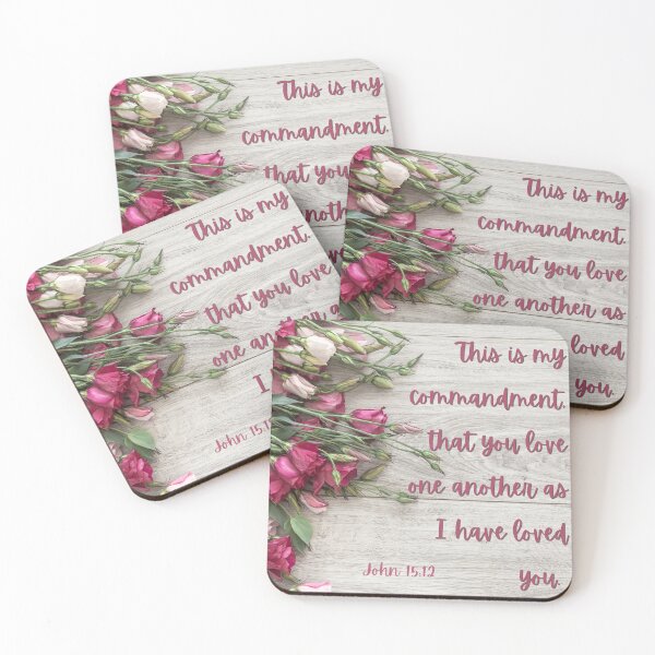Item preview, Love One Another As I Have Loved You - Roses designed and sold by HeatherEthereal.