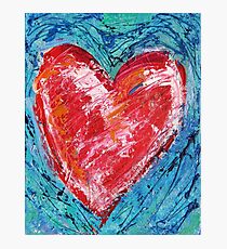 Passionate Heart Photographic Print