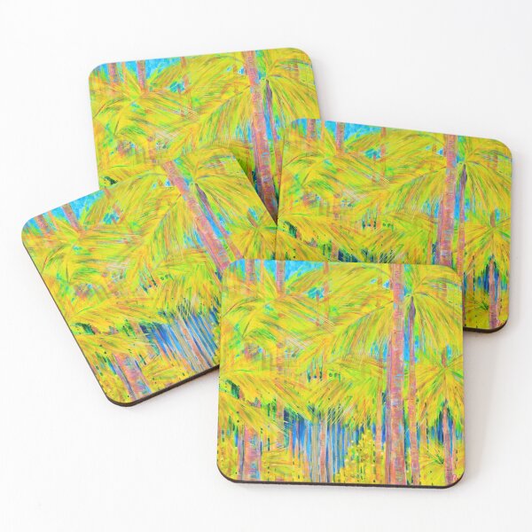 Item preview, Dancing Picabeen Palm Trees Rain Forest designed and sold by Judi Parkinson.