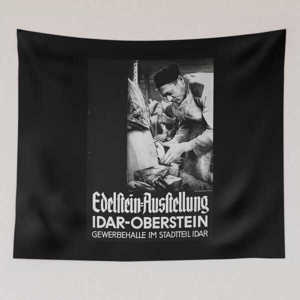 Item preview, Idar Oberstein retro poster designed and sold by CorasPosters.