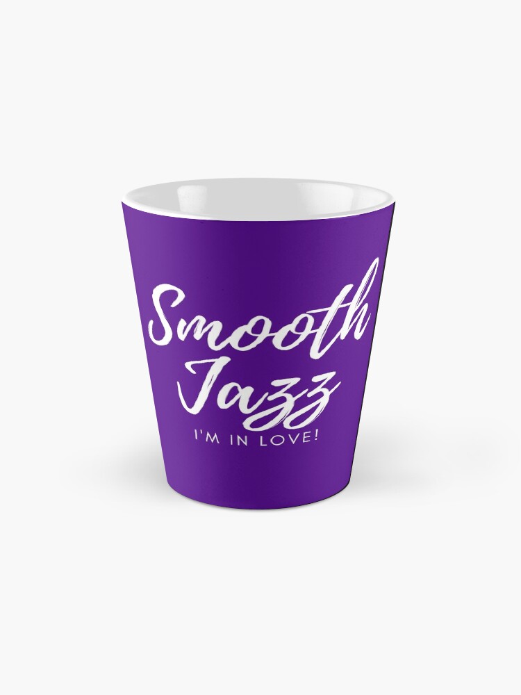 Alternate view of TheCoffeeCupLife: Smooth Jazz I'm in Love (Purple and More) Mug