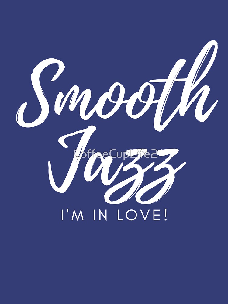 Thumbnail 7 of 7, Classic T-Shirt, TheCoffeeCupLife: Smooth Jazz I'm in Love (Purple and More) designed and sold by CoffeeCupLife2.