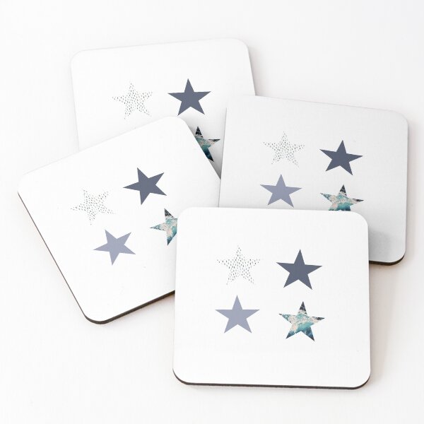 Item preview, Aesthetic blue stars designed and sold by AlisDesignz.