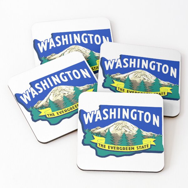 Item preview, Vintage Washington State Decal designed and sold by Decal Mania.