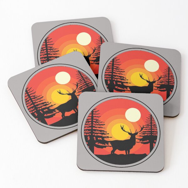 Item preview, Deer Sunrise designed and sold by SiixIndustries.
