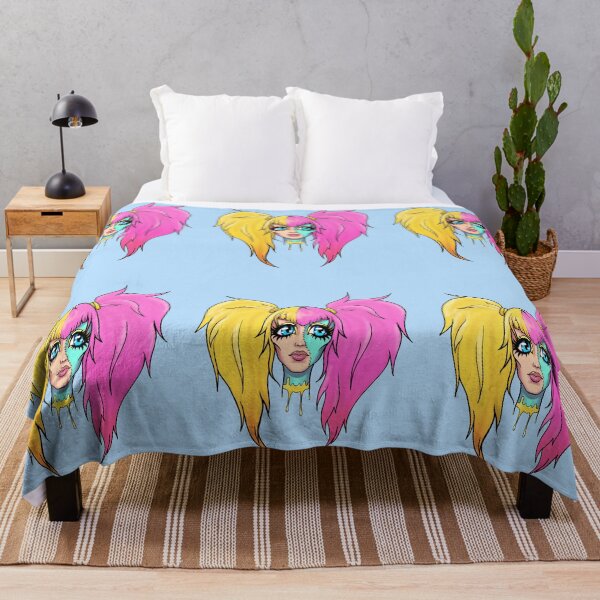 Item preview, Pink Yellow Zombie Monster Girl designed and sold by elizerart.