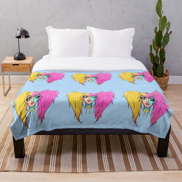 Item preview, Pink Yellow Zombie Monster Girl designed and sold by elizerart.