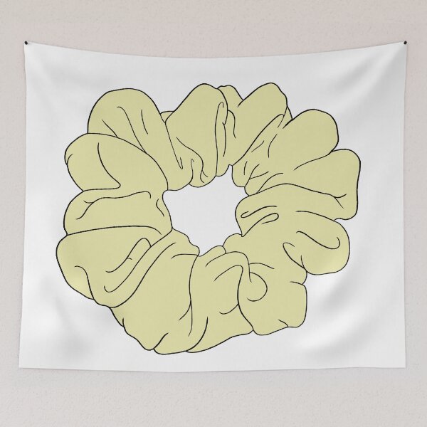 Item preview, yellow scrunchie  designed and sold by Narniax.