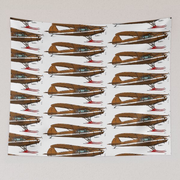 Item preview, PA 18 on Skis N70940 designed and sold by Michael Garber.