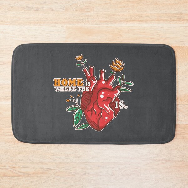 Item preview, Home is where the heart is designed and sold by ninthstreet.