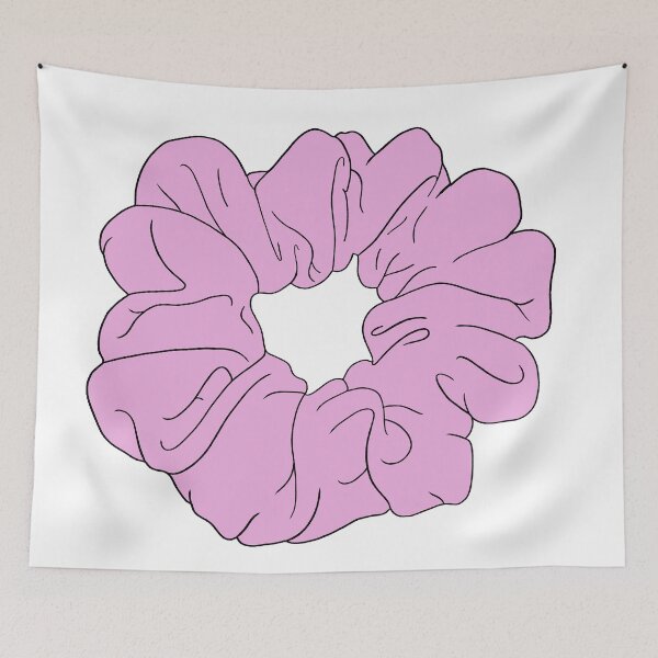 Item preview, pink scrunchie  designed and sold by Narniax.