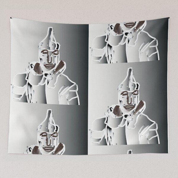 Item preview, Metallic man, tin, man, robot designed and sold by Stacey Lazarus.