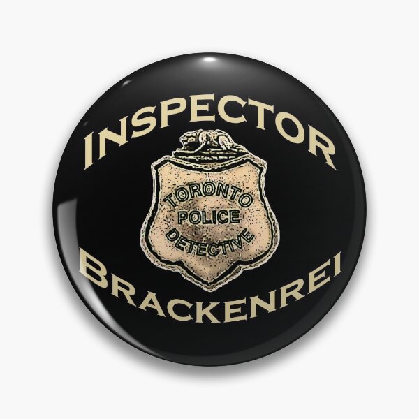 Artikelvorschau, Inspektor Brackenrei der Polizei von Toronto, inspiriert von Murdoch. entworfen und verkauft von michaelrodents.