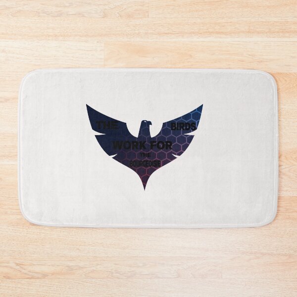 Item preview, The birds work for the bourgeoisie cool funny cute designed and sold by silverass.