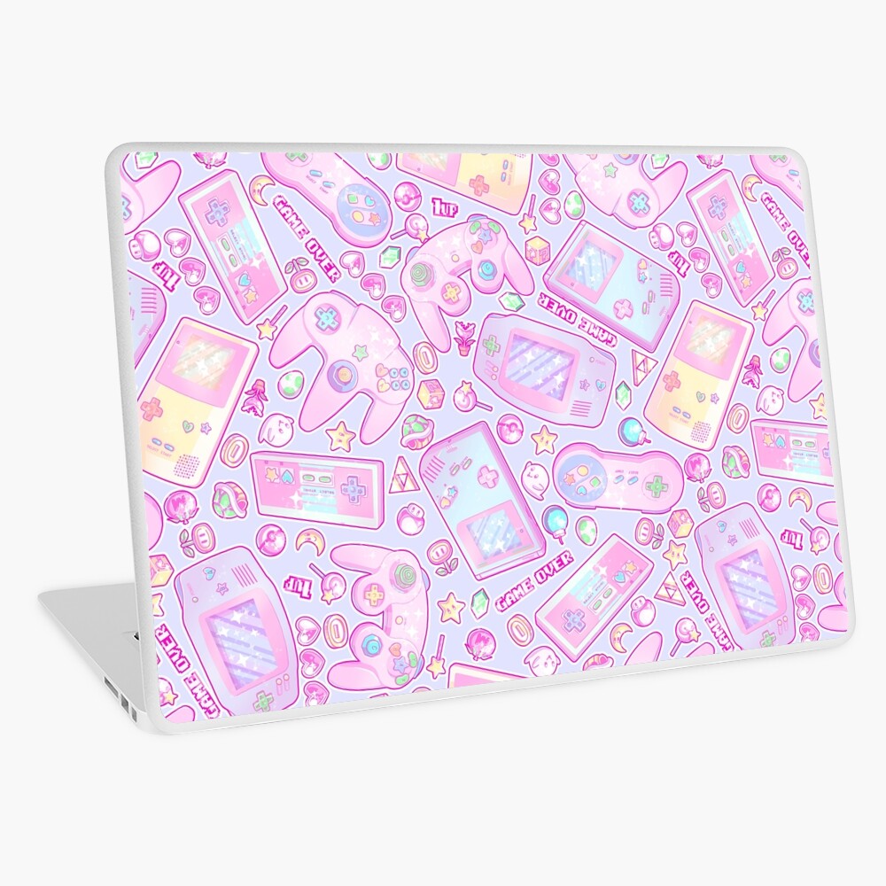 Aperçu de l'œuvre Skin adhésive d'ordinateur créée et vendue par PastelPollution.