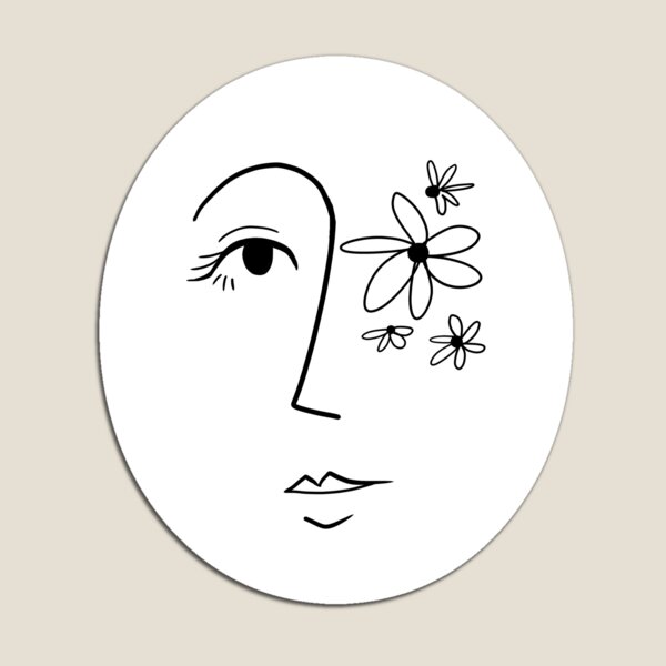 Item preview, Lady Floral-white designed and sold by Ghaida-mb.