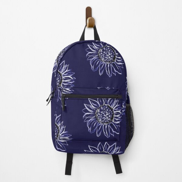 Item preview, Sunflower blue velvet designed and sold by Sharon Glennon.