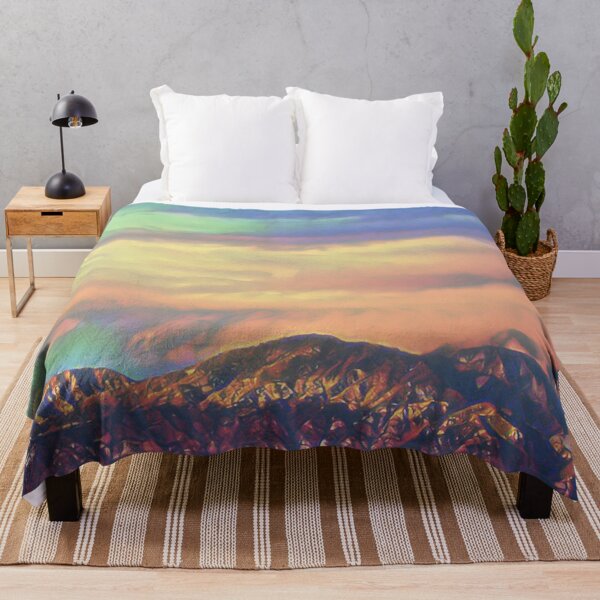 Item preview, Dreamy Clouds and Mountains designed and sold by Elsen Expressions.