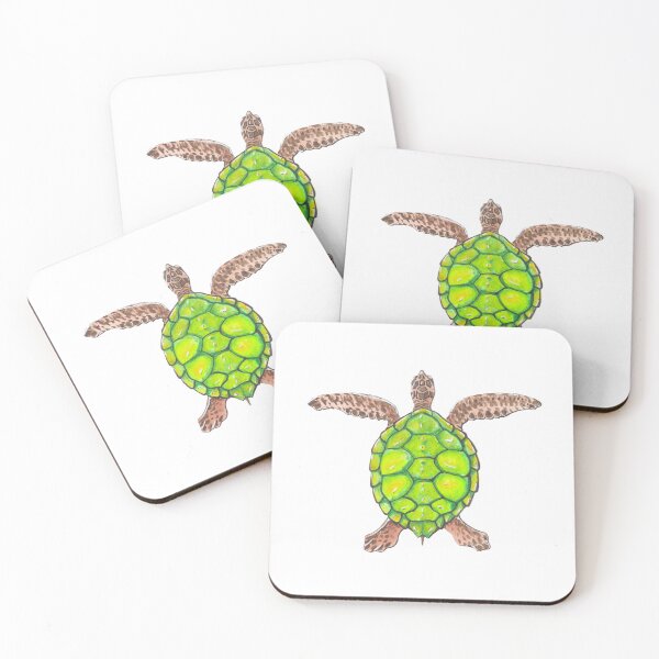 Item preview, green sea turtle designed and sold by winds-of-nefeli.