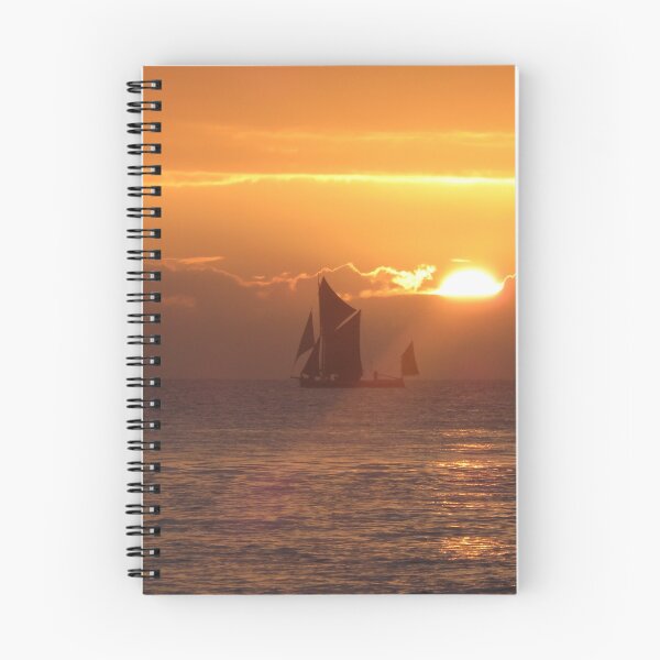 Item preview, Sailing barge at sunrise designed and sold by Jax Blunt.