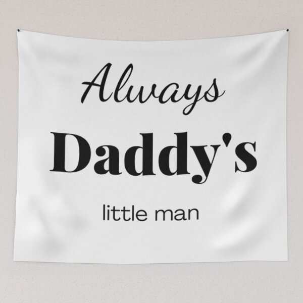 Item preview, Always Daddy's little man  designed and sold by CeeLeighTees.