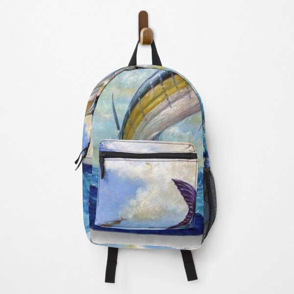 Item preview, Marlin, blue, sea water, little fish designed and sold by RenatoGuzman.